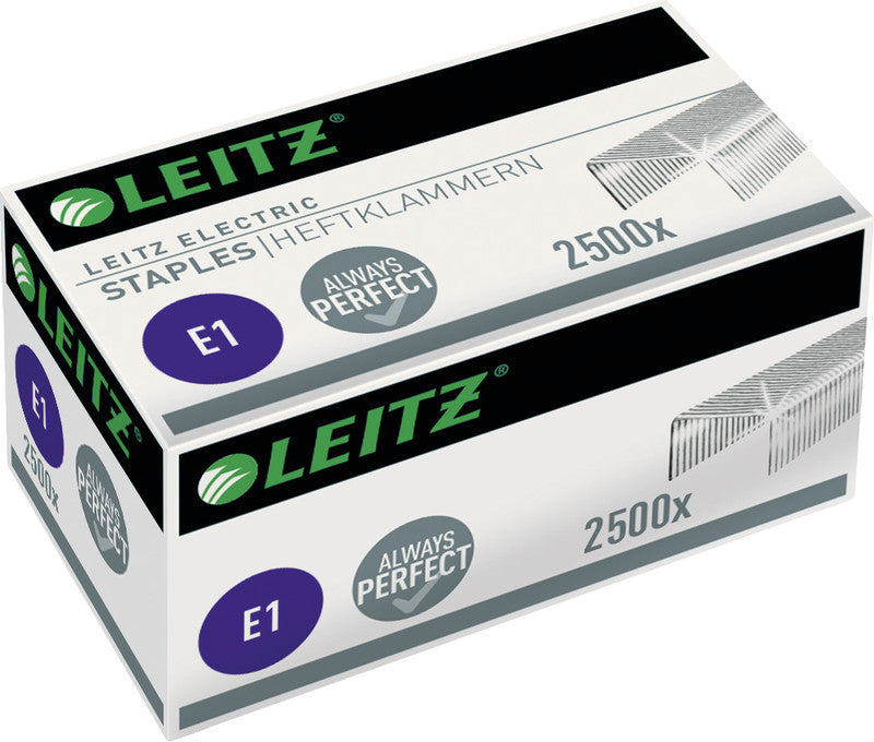 Leitz Heftklammern – 4 mm – verzinkt, silber – 2500 Stk.