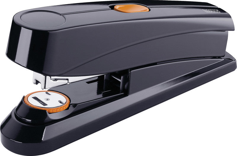 Novus B8 Hefter, 50 Blatt, für 24/8, 26/8, Flat-Clinch, Einlegetiefe 65 mm, Schwarz