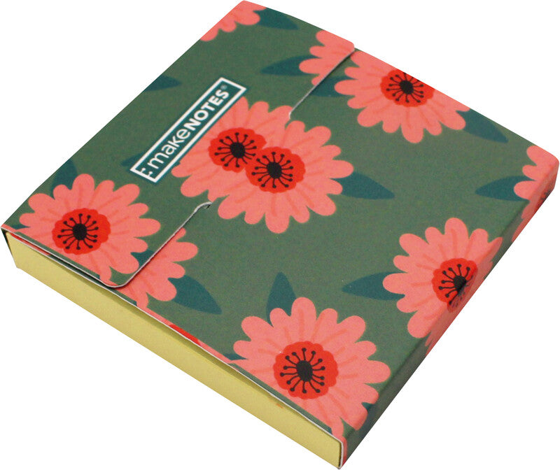 Makenotes Haftnotizen – 75 × 75 mm – Gelb, 100 Blatt/Block