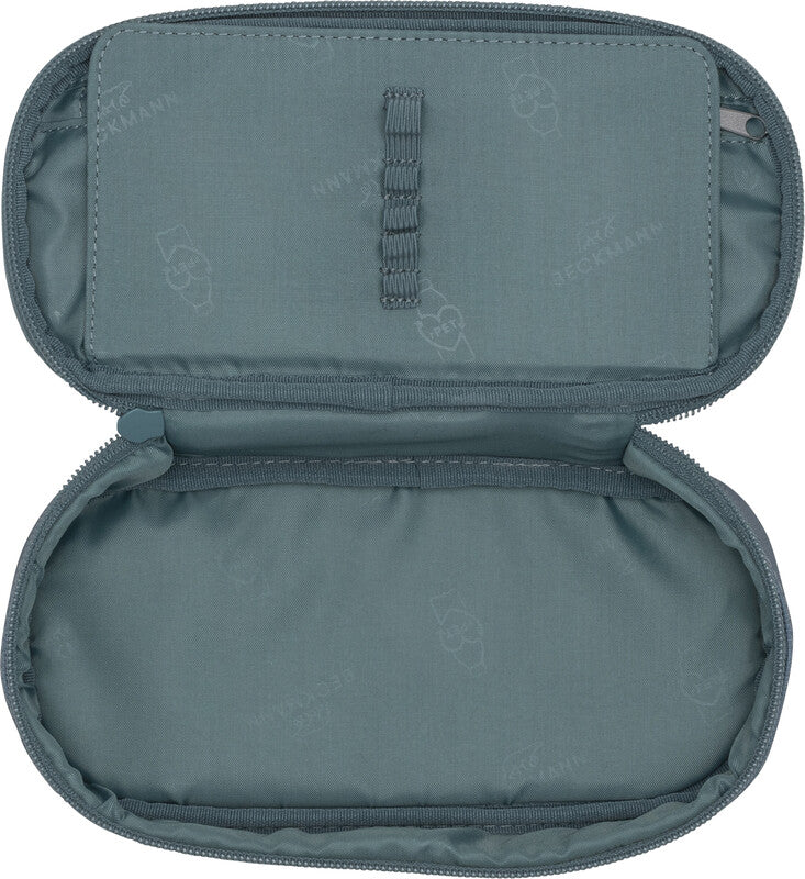 Beckmann Sport Jr. Schlamperetui, leer – Sea Green – Kunststoff – 22 × 11 × 5 cm
