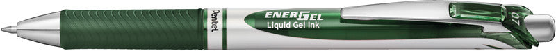 Pentel EnerGel X Gelschreiber – Dunkelgrün, 0,7 mm, schnelltrocknend, Druck, nachfüllbar