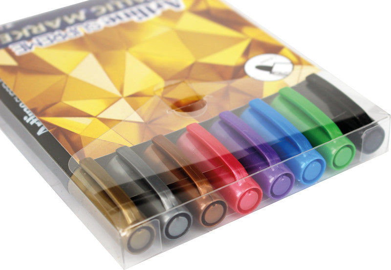 Artline Non-Permanent-Marker Supreme – Rundspitze 1 mm – sortiert – 8er-Set