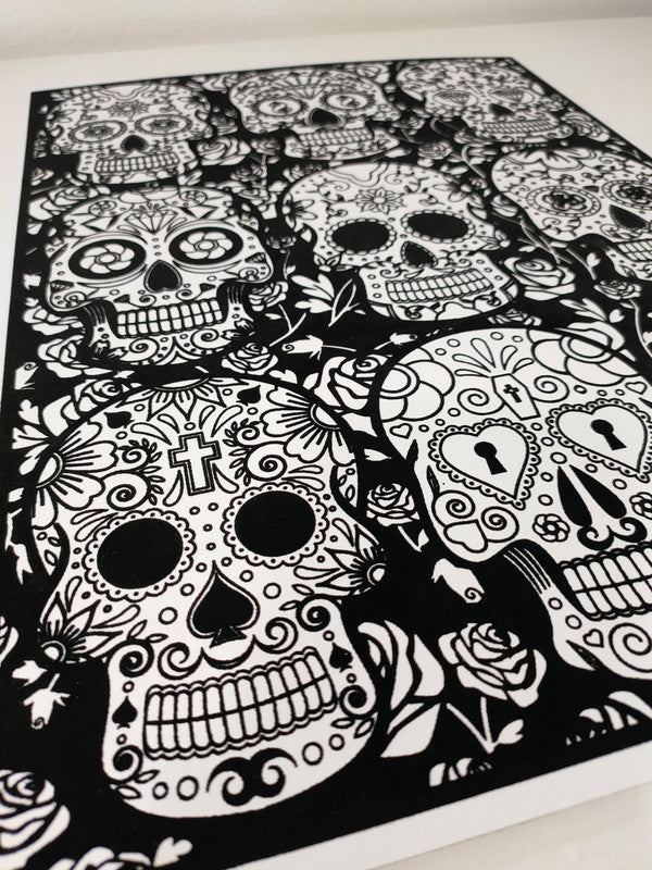 Tataruga Malkarton, Karton, 21 × 29,7 cm, schwarz