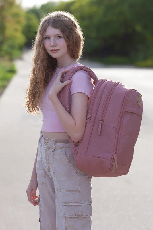 Beckmann Urban Rucksack – Ash Rose