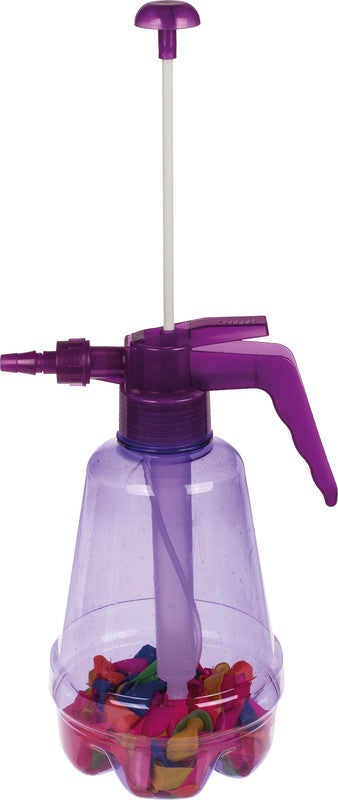 Out oft the blue Out of the Blue Wasserballonpumpe – 100 Wasserballons, Kunststoff, farbig