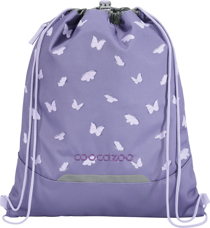 Coocazoo Sportbeutel – 4,5 l, Motiv Reflective Wings, wasserabweisend, 34 × 43 cm