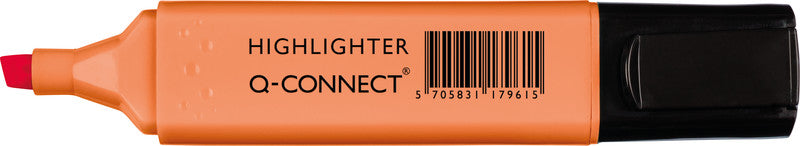 Q-CONNECT Textmarker Set 6 Farben Pastell – Keilspitze, 1–5,2 mm