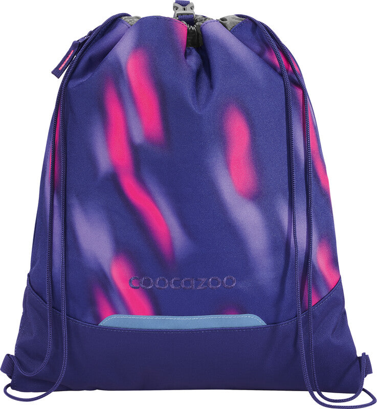 Coocazoo Sportbeutel – 4,5 l, Motiv Aurora Glow, wasserabweisend, 34 × 43 cm