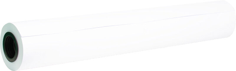Q-connect Plotterpapier – 24" × 45 m, 90 g/m², Weiss – für Inkjetdrucker