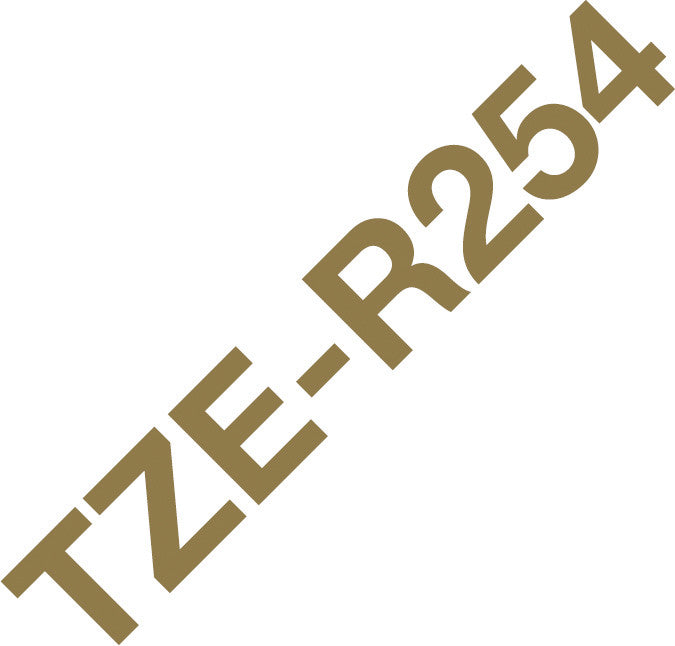 Brother Textilband – 24 mm × 4 m, weiss, gold