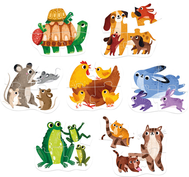 Banana panda My First Puzzles Baby Animals – Logikspiel, 1 Spieler, ab 2 Jahren
