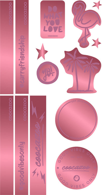 Coocazoo Magic Mags Magnet-Applikation – Berry, pink