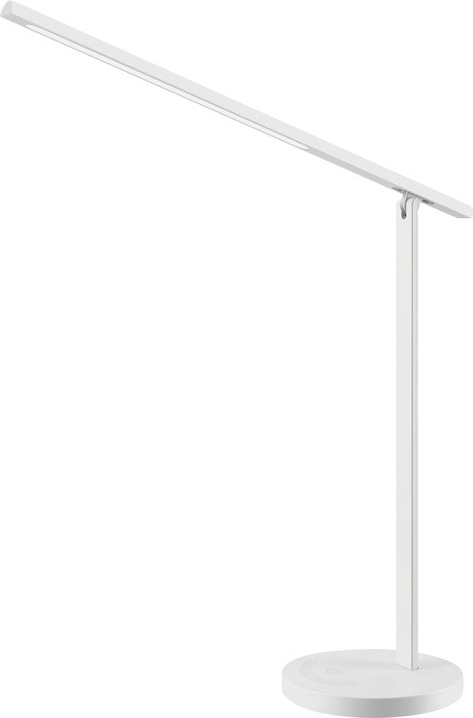Hansa LED Tischleuchte Halo – dimmbar, neigbar (Memory-Funktion) – 2’700–6’000 K – 300 lm 6 W – Weiss