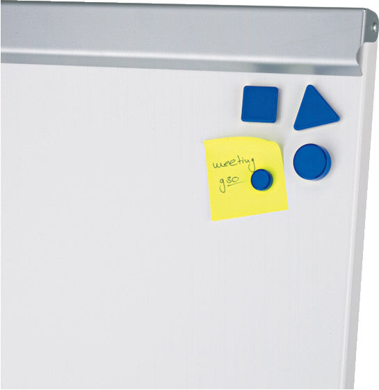 MAUL Flipchart – 70 × 100 cm, weiss, Metall, Recycling