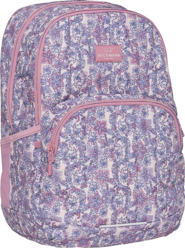 Beckmann Junior Sport Rucksack – Pink Quilt – aus recycelten Materialien