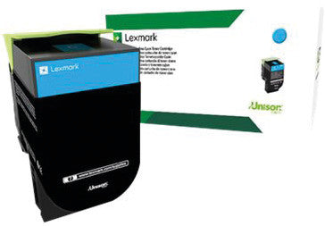 Lexmark Toner – cyan, 2000 Seiten