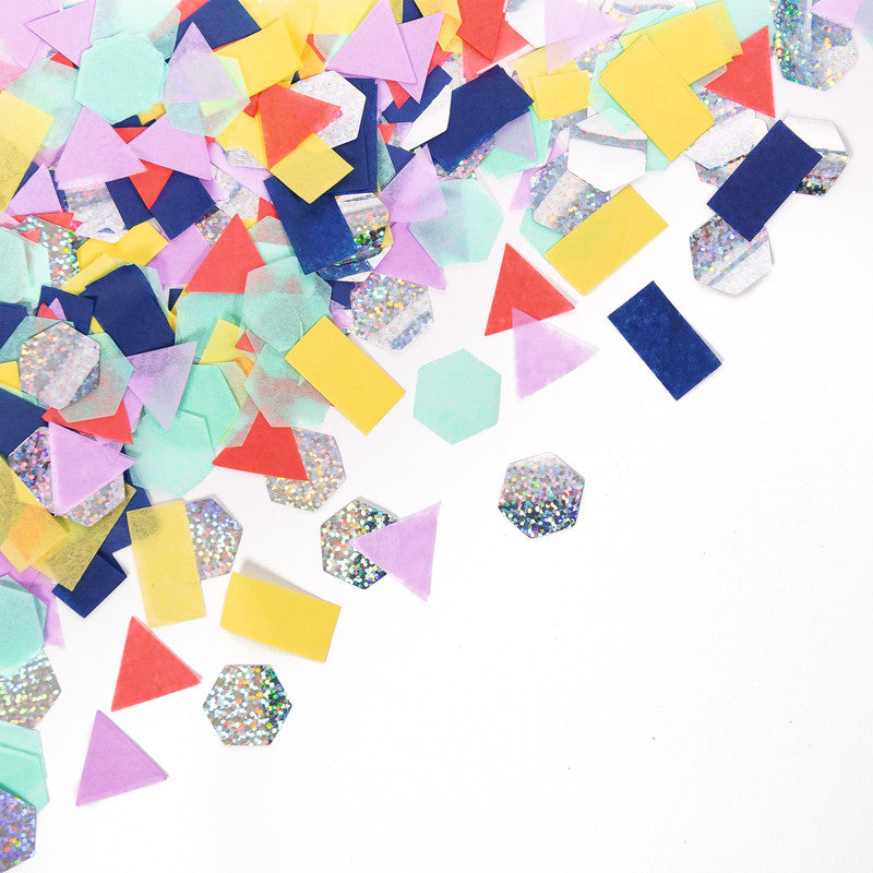 Folia Konfetti, mehrfarbig, Kinder-Motiv, 15 g, recyclingfähig, FSC-zertifiziert