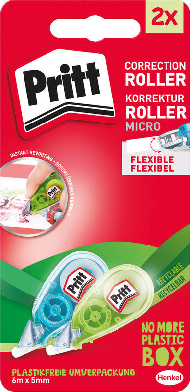 Pritt Korrekturband Korrekturroller – 2er-Pack