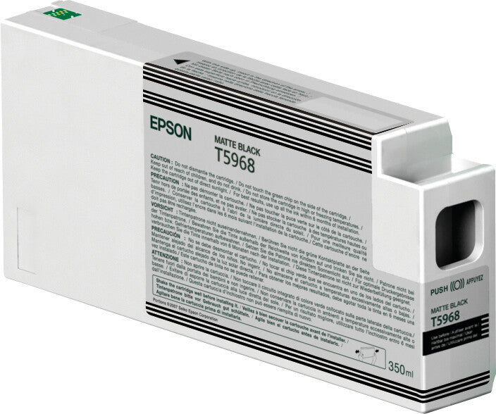 Epson Tintenpatrone T5968, schwarz, ca. 350 ml – für Inkjetdrucker/Multifunktionsgeräte