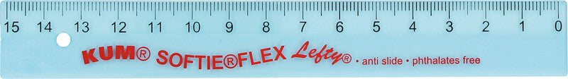 Kum Lineal – Kunststoff – 15 cm – flexibel
