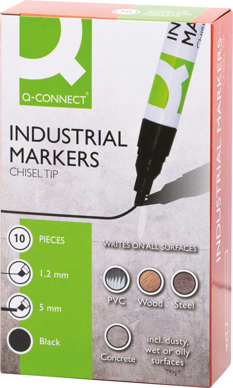 Q-connect Permanent Marker – schwarz