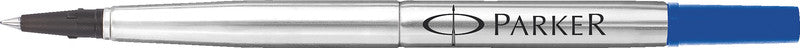 Parker Quink Rollerpatrone für Parker Rollerball-Schreibgeräte – Blau, 0,5 mm, geruchsarm, 1 Stück