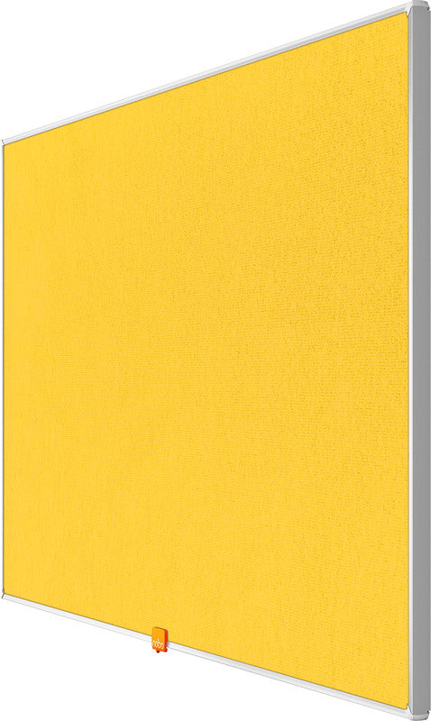 Nobo Pinnwand – Filz – 90 × 51 cm, gelb