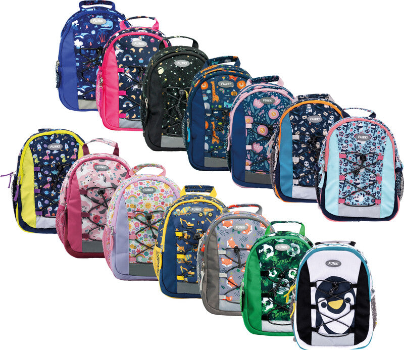 Funki Raumwunder – Kindergartenrucksack – 8–11 l, Kunststoff, Galaxy