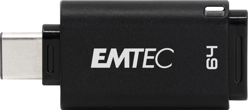 Emtec D400 USB-Stick – 64 GB, USB 3.2, recyclingfähig