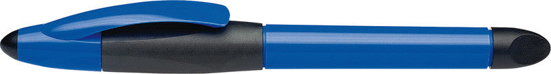 Schneider Schreibgeräte Schneider Base Ball – Tintenroller, schnelltrocknend, mit Kappe, 0,5 mm, blau, für Linkshänder