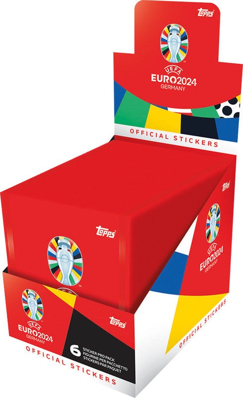Topps EM 2024 Sticker – 6 Stück