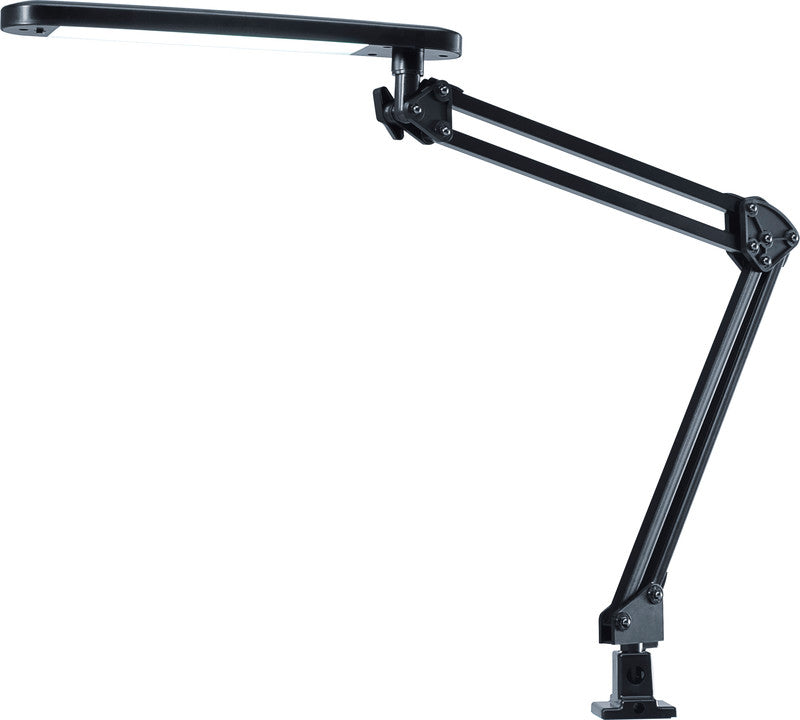 Hansa LED-Tischleuchte – Klemmfuss, drehbar & neigbar – 5000 K – 394 lm 7 W – schwarz