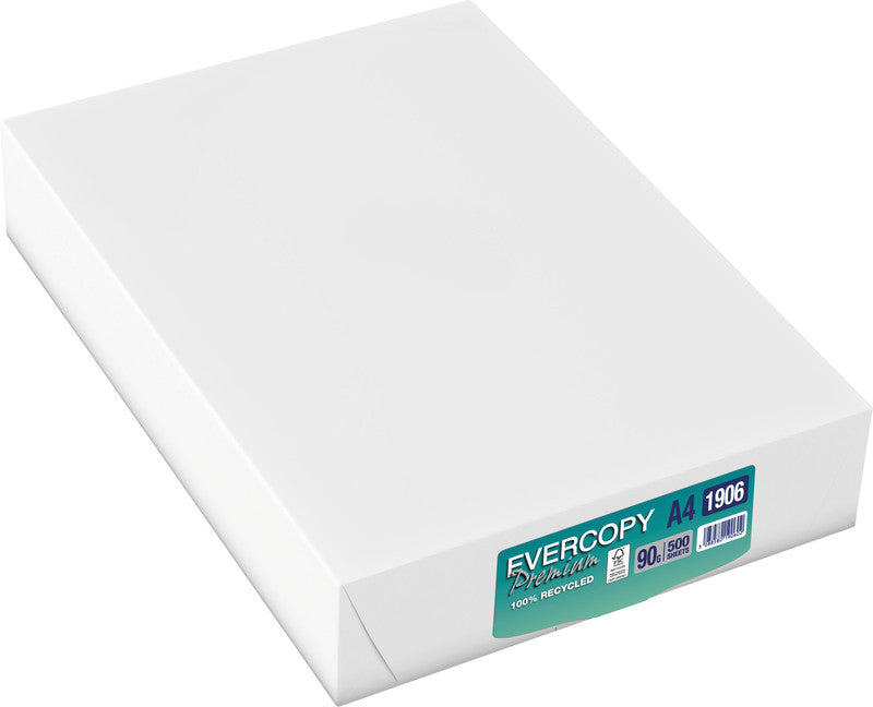 Clairefontaine Kopierpapier – A4, 90 g/m², weiss – für Inkjet/Laser/Kopierer – FSC, EU Ecolabel – 500 Blatt
