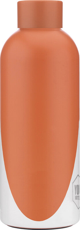 Youbottles Trinkflasche Dual – 5 dl – Edelstahl, isoliert, Schraubverschluss – Dressed Rose
