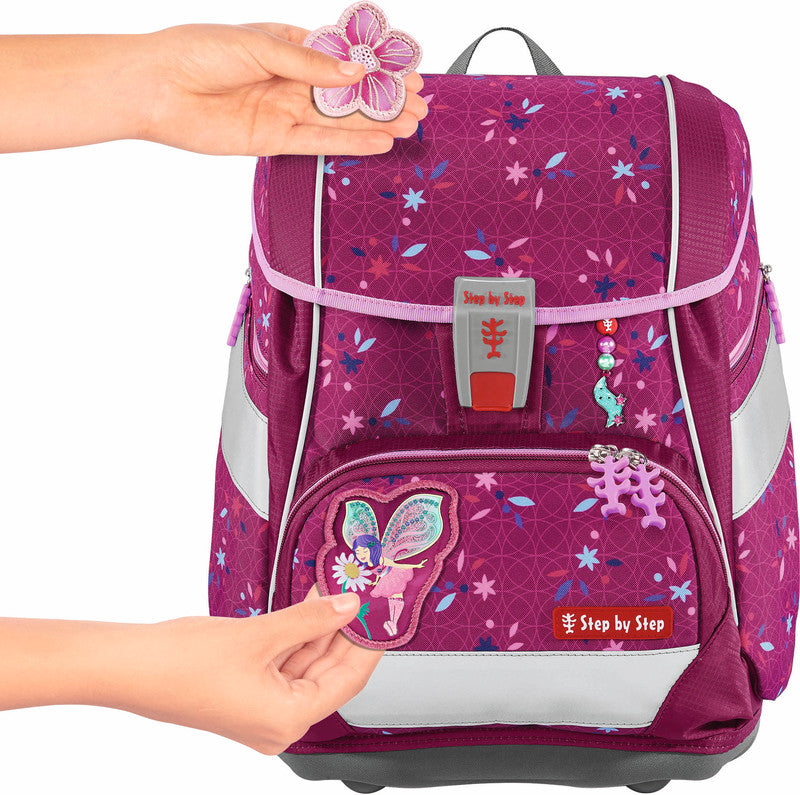 Step by Step Schulrucksack-Set – 6-teilig – Fairy Freya