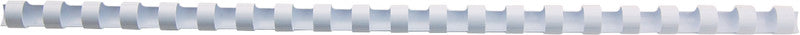 GBC Bindedisc-Ringe – Ø 14 mm, weiss, Kunststoff – 100 Stk.