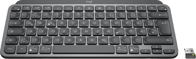 Logitech MX Mini – Tastatur, kabellos (Bluetooth), beleuchtet – für Windows, macOS & Android u. a.