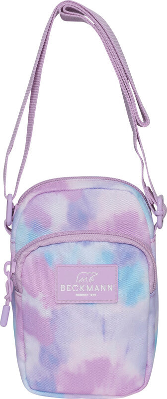 Beckmann Umhängetasche – Motiv Tie Dye, 11 × 17 × 5 cm, Polyester (PES)