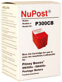 Noname Pitney Bowes Tintenpatrone DM300c/400c, blau, 45 ml – für DM300c, DM400c