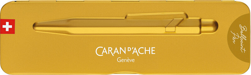 Caran d-Ache Caran d'Ache Kugelschreiber – gold, seidenmatt, Aluminium