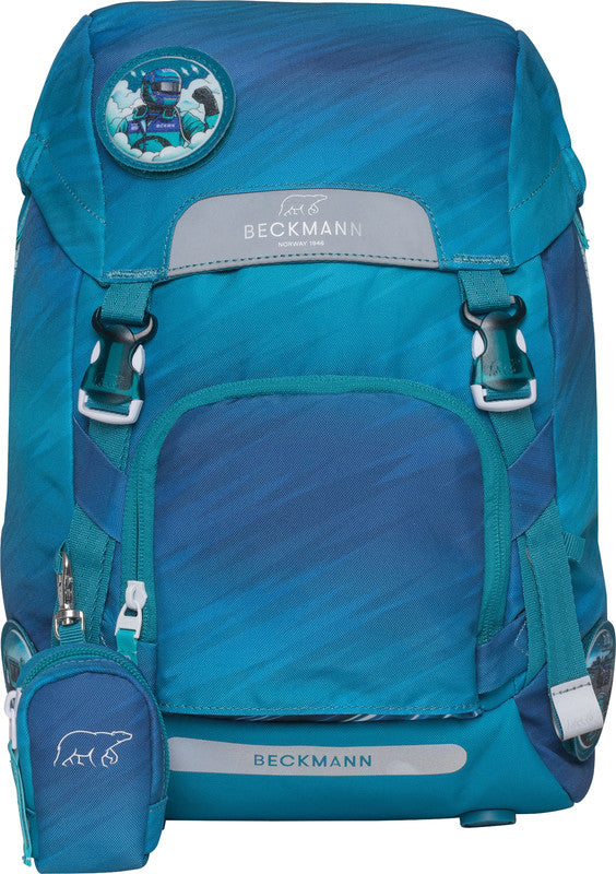 Beckmann Schulrucksack Classic – Racing – aus recyceltem rPET – 22 l