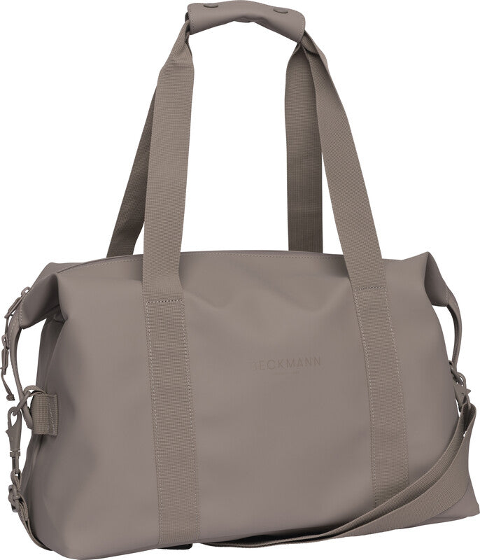 Beckmann Reisetasche Weekendbag – 27 l, rPET, Warm Grey, 42 × 28 × 20 cm