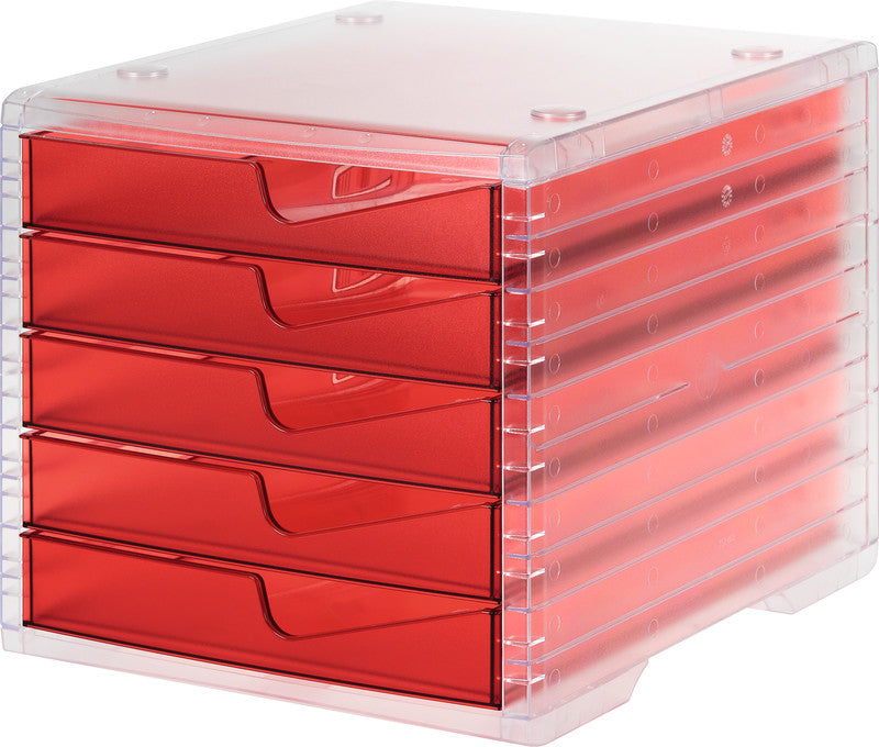 Styro Swingbox Schubladenelement Light – für Format C4 – 270 × 255 mm