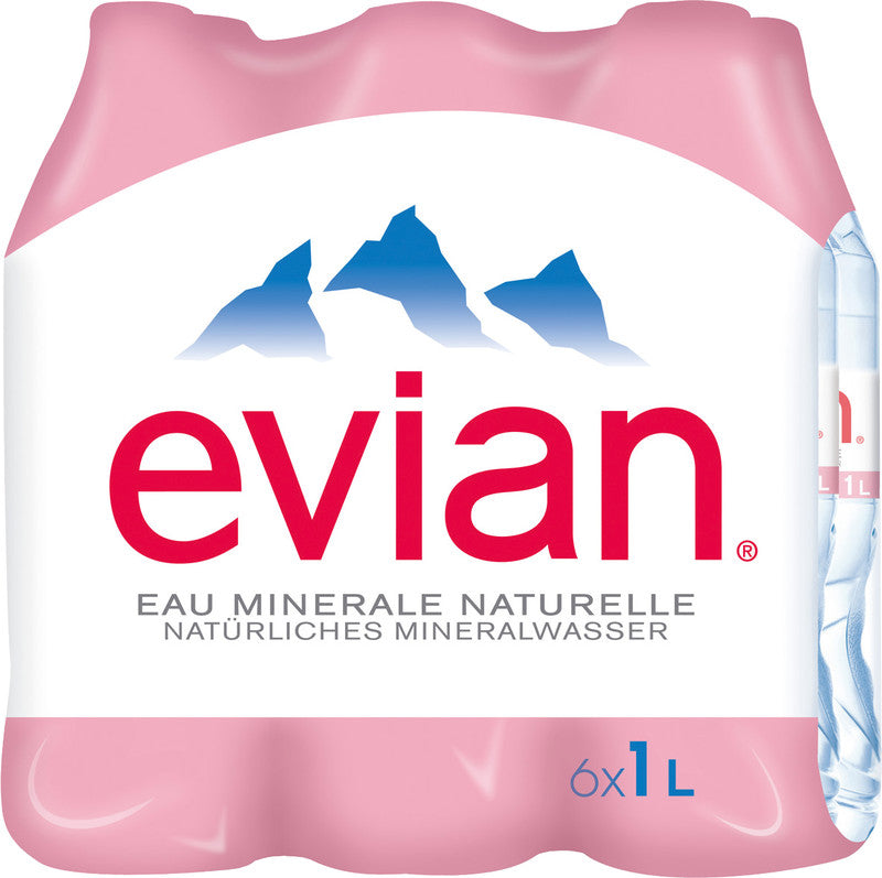 Evian Mineralwasser still – 1 l