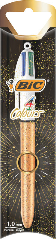 BIC Kugelschreiber – Glitzergold, Kunststoff
