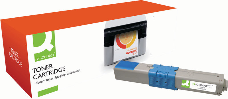Q-Connect – Toner 44469706 – cyan, 2000 Seiten
