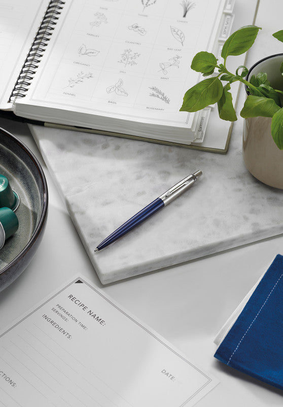 Parker Kugelschreiber – Royalblau, Edelstahl