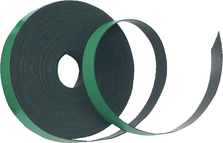 Nobo Magnetstreifen für Planungstafeln, magnetisch, zuschneidbar, 5 mm × 2000 mm, grün, 1 Rolle