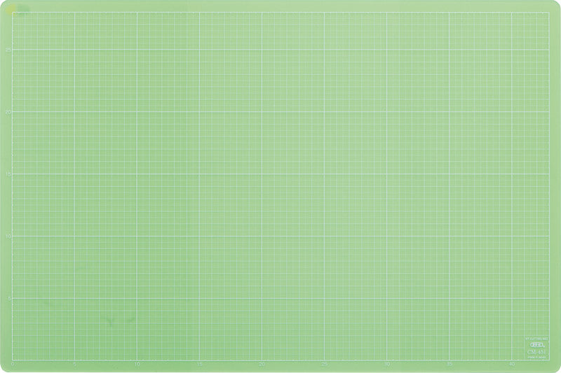NT Cutter Schneidematte – 450 × 300 mm, Transparent Grün
