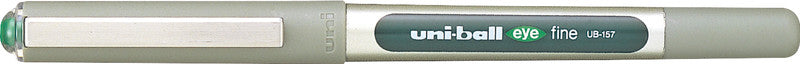 Uni-Ball Eye Fine – Tintenroller, dokumentenecht, mit Kappe, 0,5 mm, grün